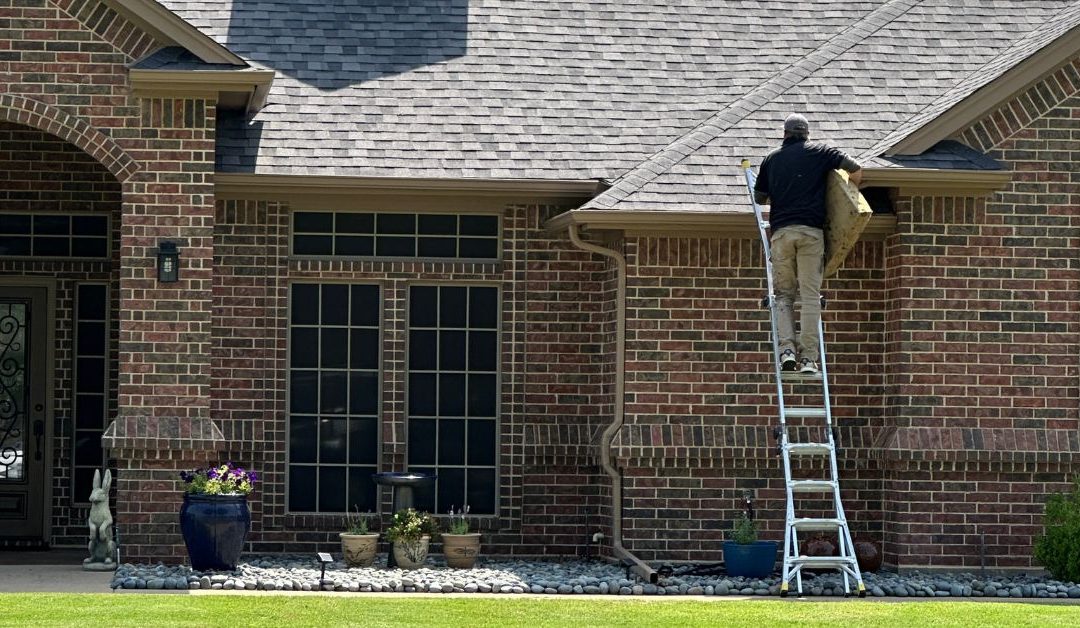 Annual roof inspection of asphalt shingles in North Texas